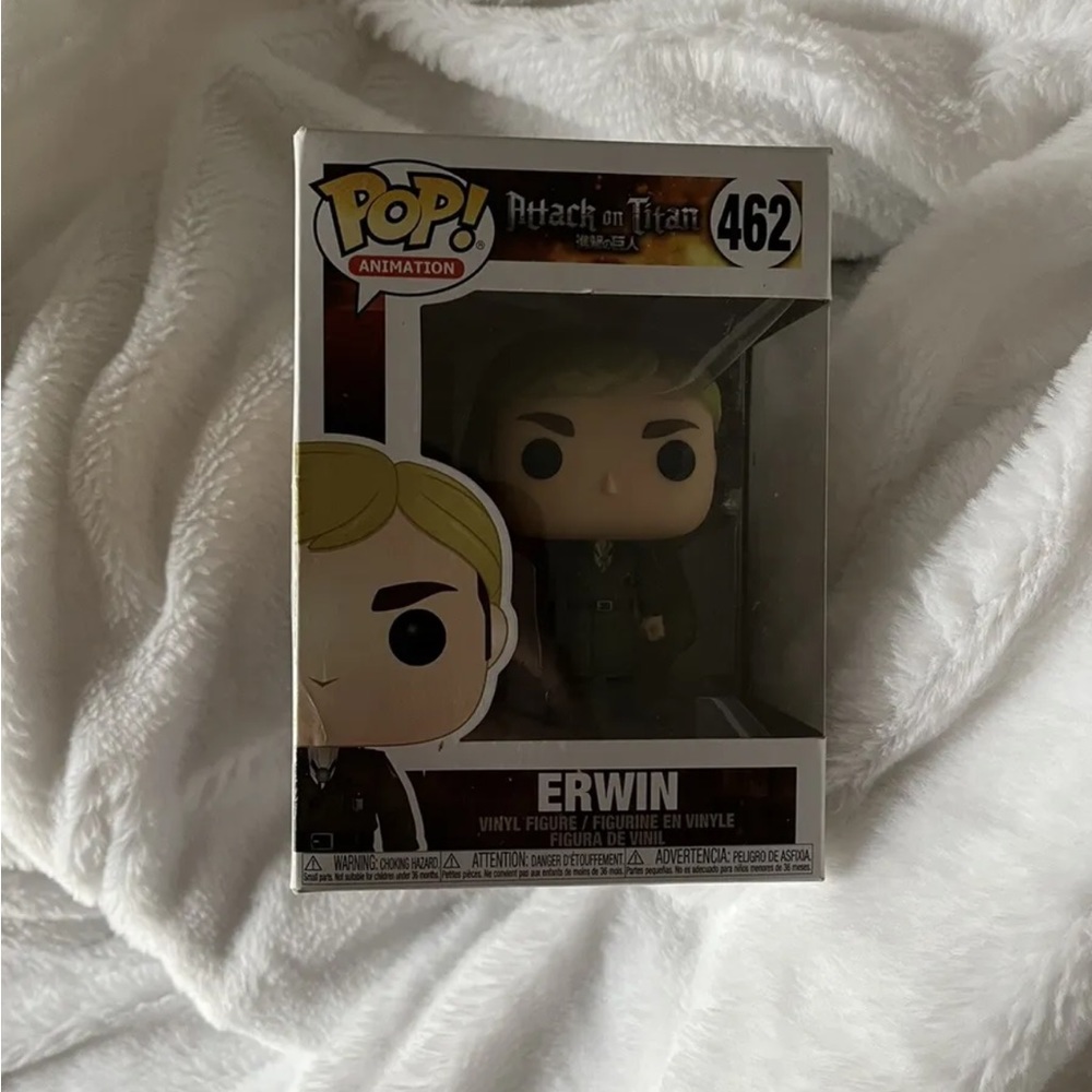FUNKO POP! ATTACK ON TITAN ERWIN 462 (2018 1ST PRINT) VINYL FIGURE